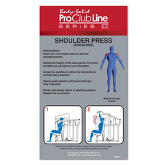 PCL2 SHOULDER PRESS, 210LB STACK