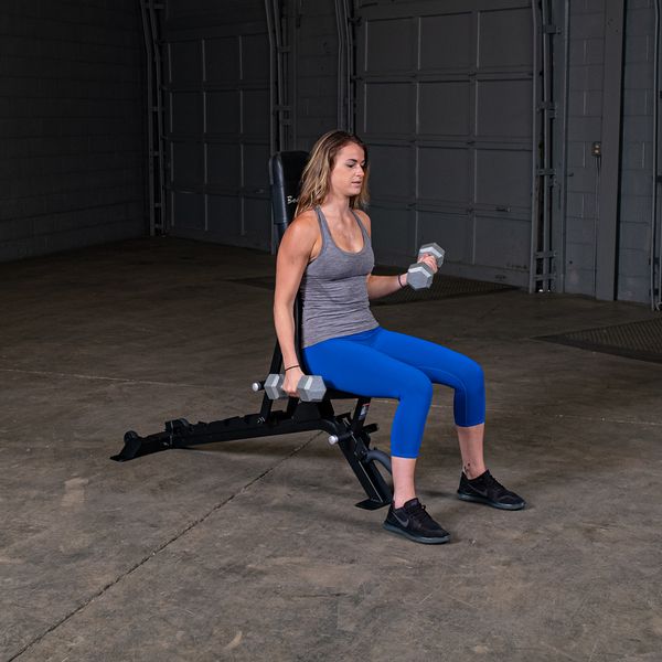 Pro Clubline Flat, Incline Bench, Black