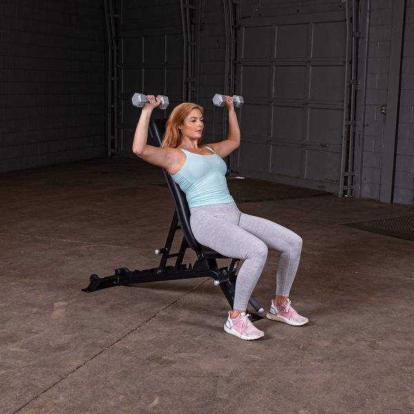 Pro Clubline Flat, Incline Bench, Black