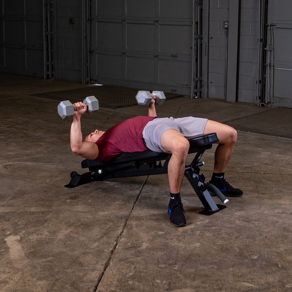 Pro Clubline Flat, Incline Bench, Black