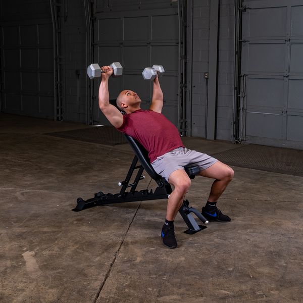 Pro Clubline Flat, Incline Bench, Black