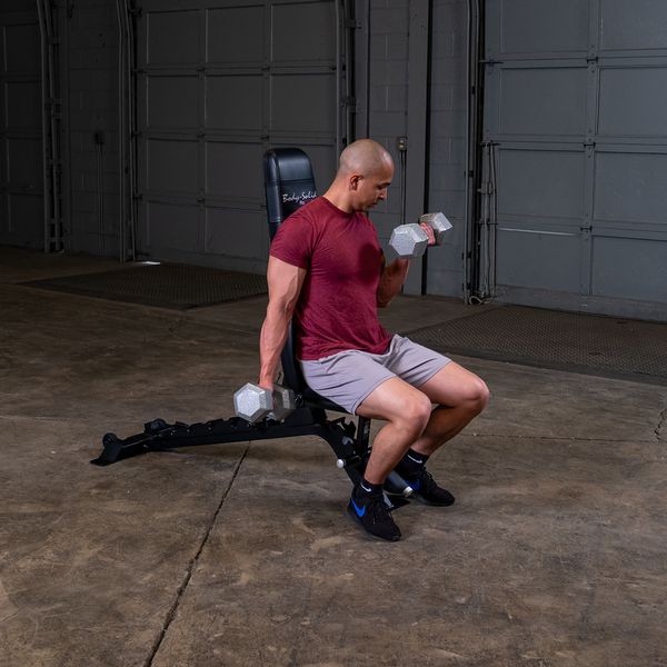 Pro Clubline Flat, Incline Bench, Black