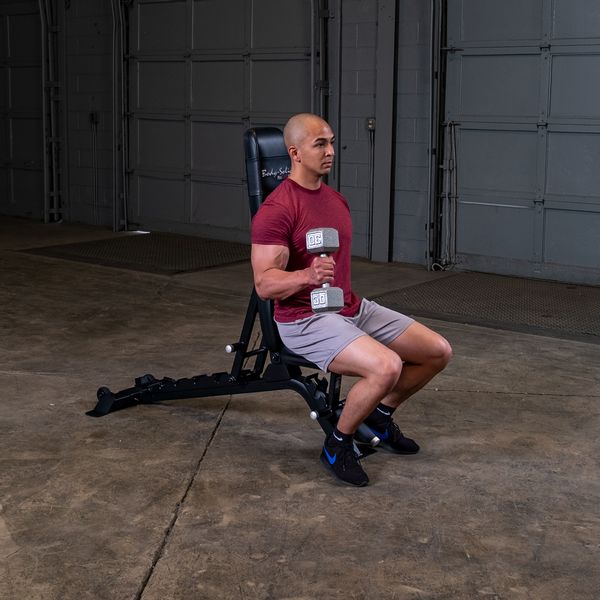 Pro Clubline Flat, Incline Bench, Black