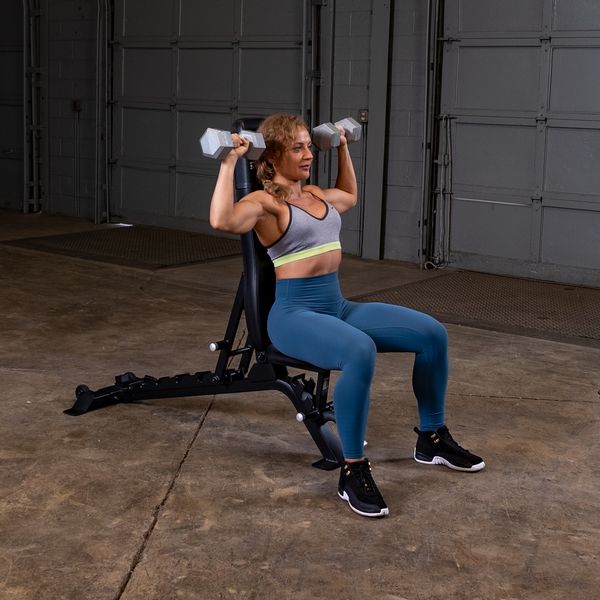Pro Clubline Flat, Incline Bench, Black