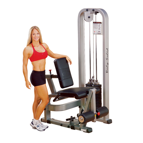 PCL LEG EXTENSION MACHINE 210 LB STACK