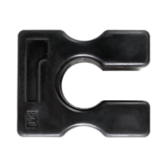 5 lb. weight stack adapter plate for increasing machine resistance securely and effectively.