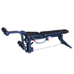 Adjustable Bench, w cabled Leg Developer